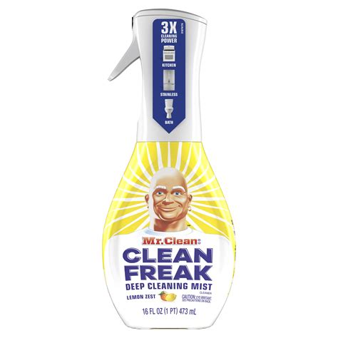 mr clean clean freak spray.